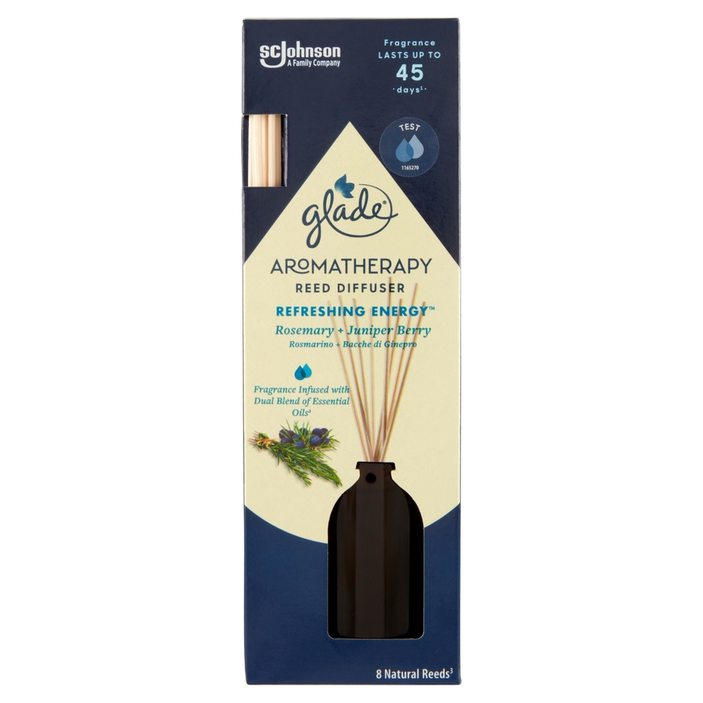 Glade Aromatherapy Diffusore a bastoncini Refreshing Energy 80ml